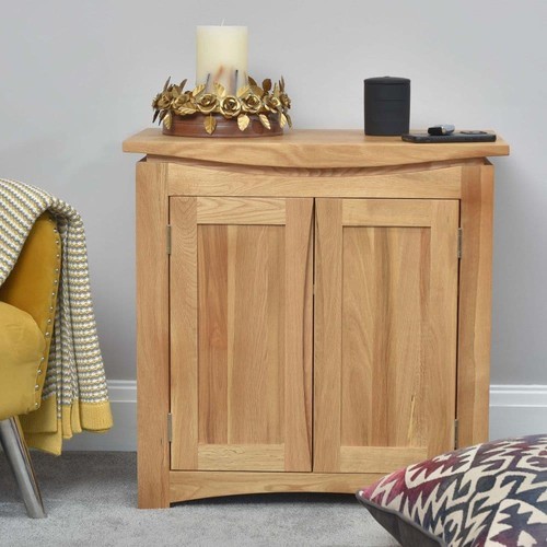 Solid oak large cupboard - oak,