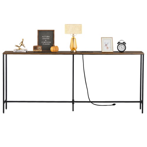 Console table with - console,