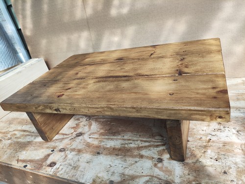 Rustic chunky coffee - , table