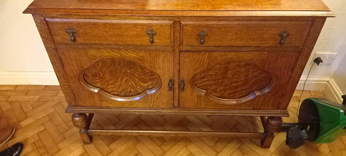 Wood brown sideboard doors 2 - wood,