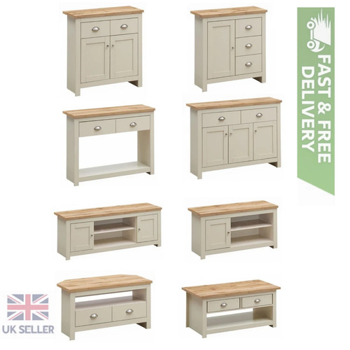 Cream oak living room - oak,