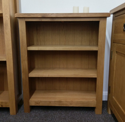 Baysdale rustic oak low wide - baysdale,