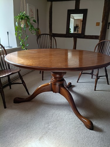 Batheaston bespoke oak table - batheaston,