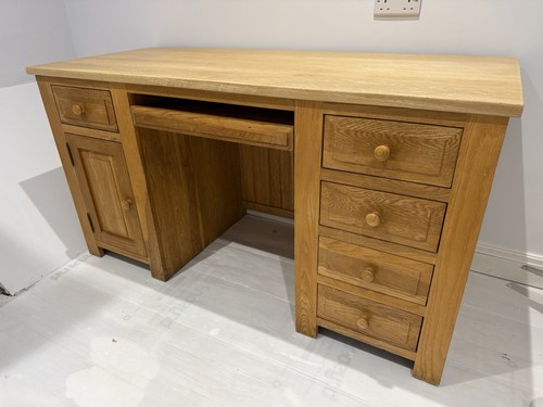 Solid oak desk worktop - oak, ,