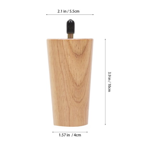 Solid oak furniture legs - oak,