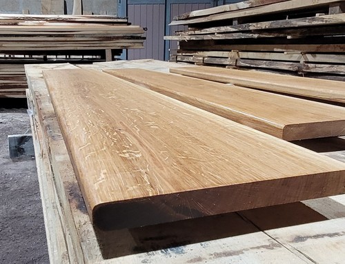 Oak window sill kiln - sill, dried