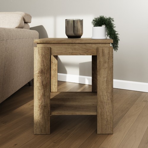 Canyon oak lamp table - lamp,