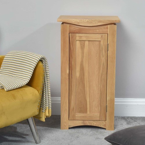 Solid oak small cupboard - solid,