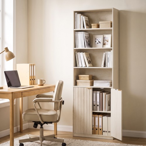 Bookcase with adjustable - adjustable, shelf