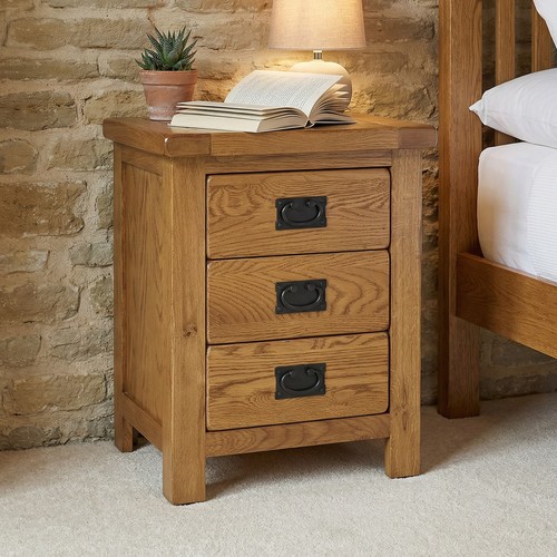 Drawer bedside rustic - 3,