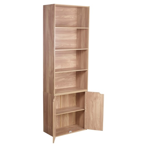 Tier bookcase with door - with,