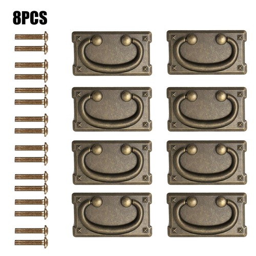 8pcs rustic handle oak - 4/8pcs,