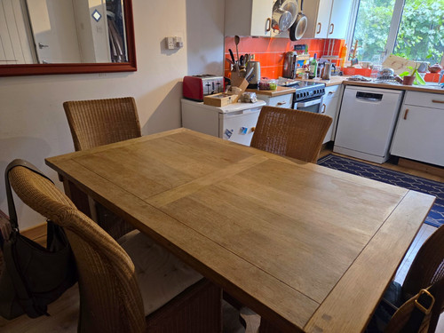Solid oak extendable - solid,