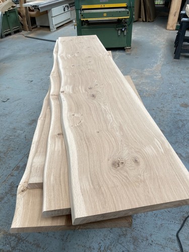 Waney edge oak boards - waney,