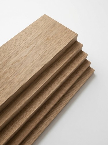Oak boards planed - oak, size