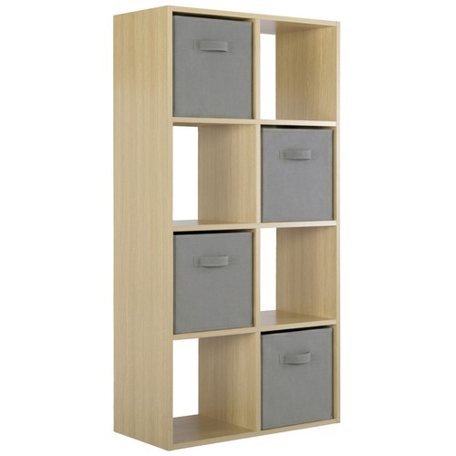 Oak cube drawer storage - drawer,