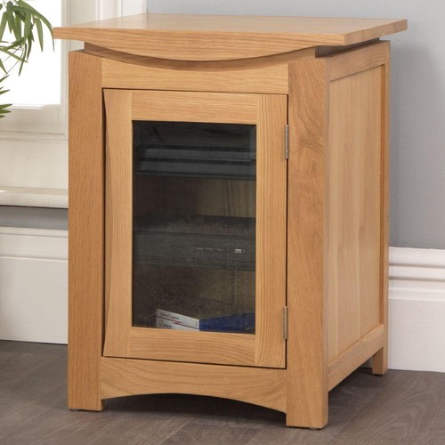 Solid oak cabinet - solid,