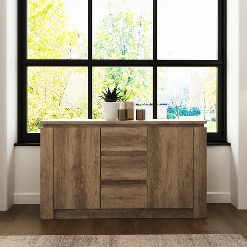 Canyon oak sideboard - canyon, grey